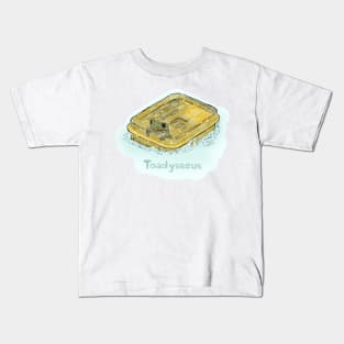 Toadysseus adventure - cyan version Kids T-Shirt